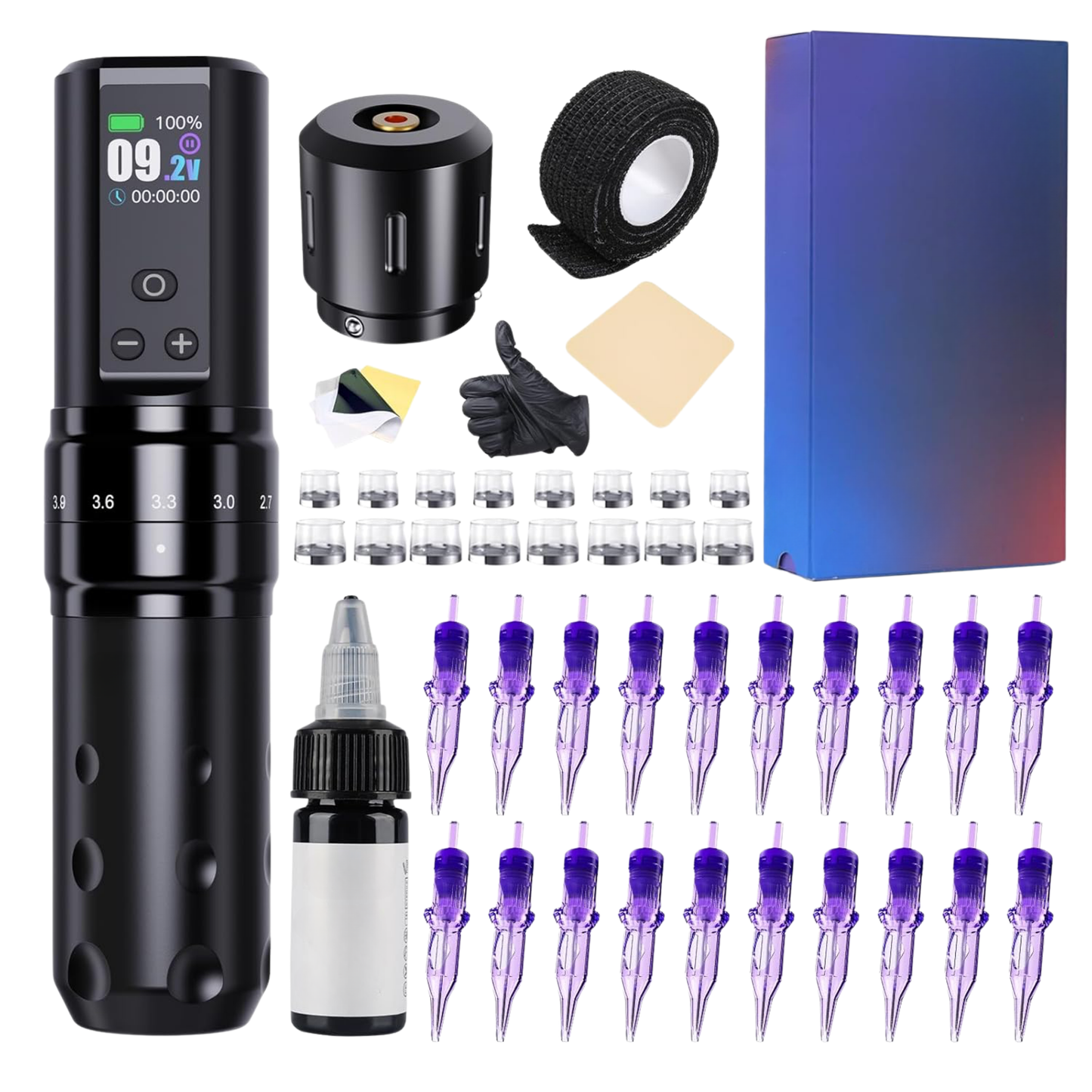 InkForce™ — draadloze tattoo set voor professionals