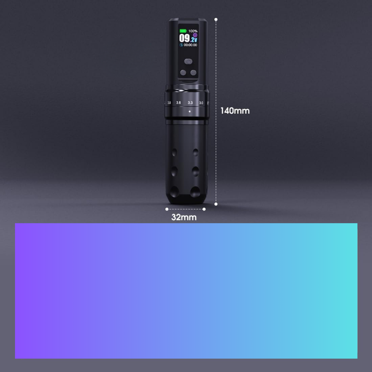 InkForce™ — draadloze tattoo set voor professionals